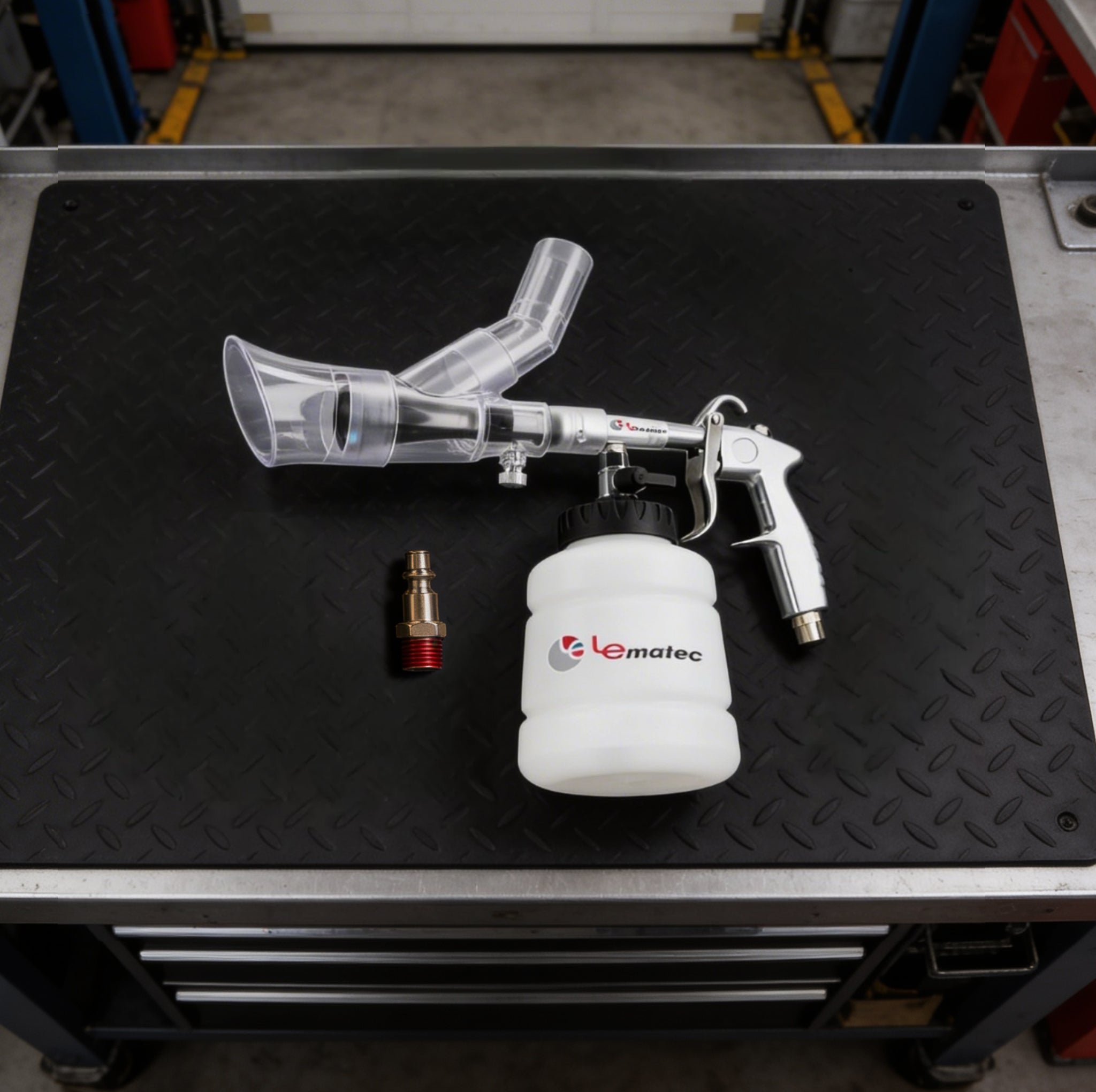 Professional Auto Detailing Kit - 3000 RPM with High Pressure Gun & Extractor