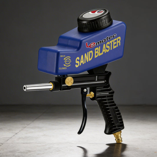 Professional Soda Blaster Kit - 150 PSI Multi-Media with Steel Nozzle (AS118)