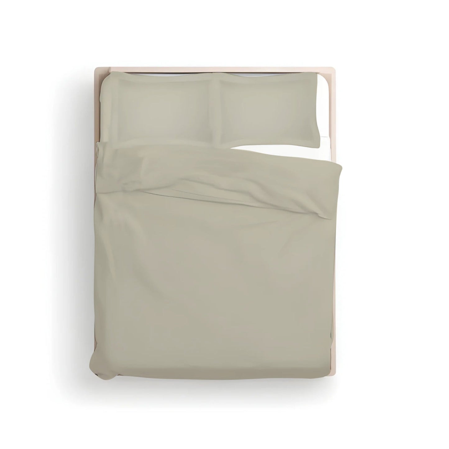 400TC Cotton Sateen Solid Duvet Cover Set