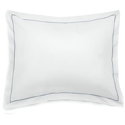 400TC Single Embroidery Sateen Solid Cotton Round Duvet Cover Set
