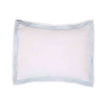 400TC Cotton Triple Embroidery Sateen Solid Round Duvet Cover Set