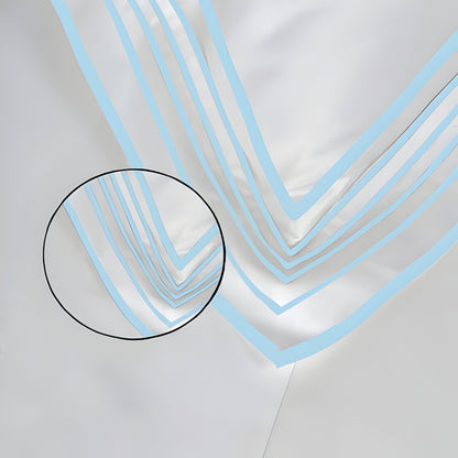 Smart Border 400TC Cotton Embroidery Sateen Solid Duvet Cover Set
