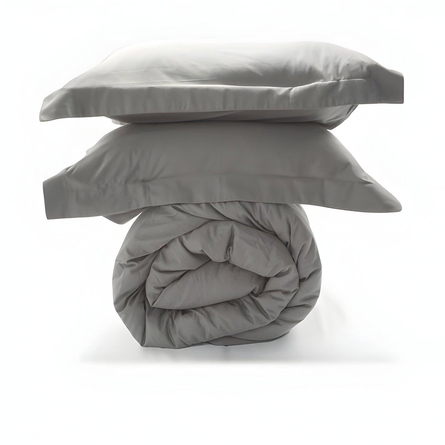 400TC Cotton Sateen Solid Duvet Cover Set