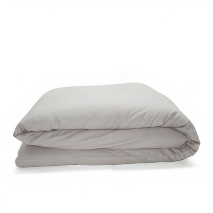 400TC Cotton Sateen Solid Duvet Cover Set