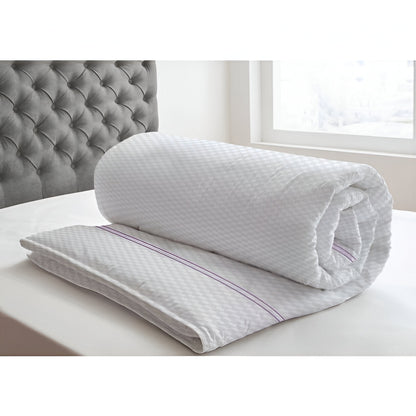 400TC Cotton Double Embroidery Sateen Microcheck Duvet Cover Set