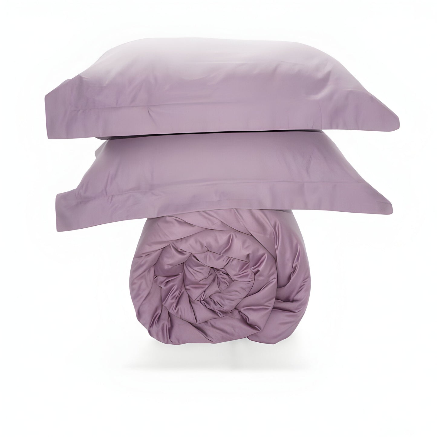 400TC Cotton Sateen Solid Duvet Cover Set