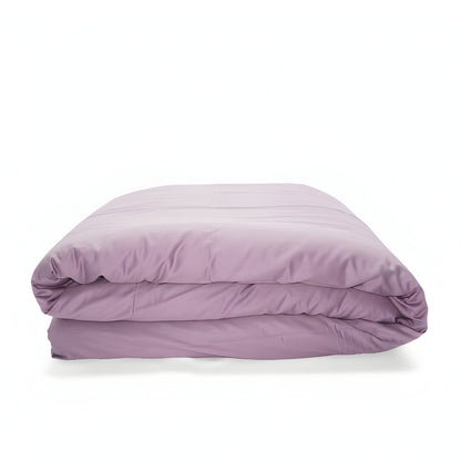 400TC Cotton Sateen Solid Duvet Cover Set