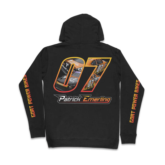 Limited Edition NASCAR Hoodie - Goat Power Bikes x Patrick Emerling