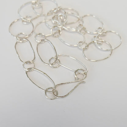 Silver Link Necklace