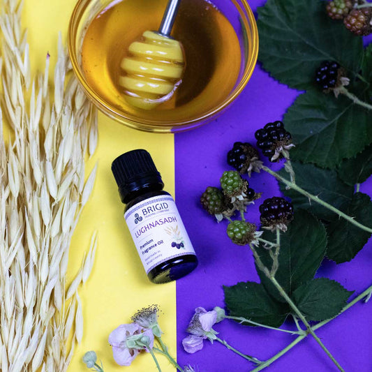 Lughnasadh Diffuser Oil – Blackberry, Oats & Honey Premium Fragrance Blend