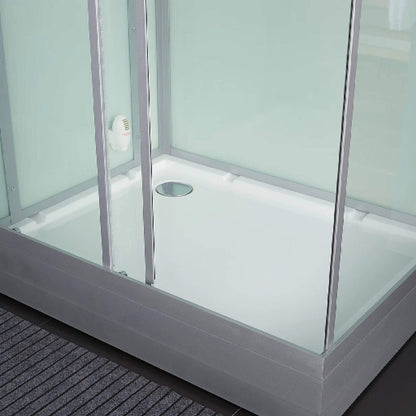 Maya Bath Platinum Lucca Steam Shower With LCD Touchscreen Controls (SAK27483)