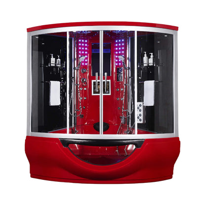 Maya Bath Platinum Superior Steam Shower With Foot Massager (SAK57392)