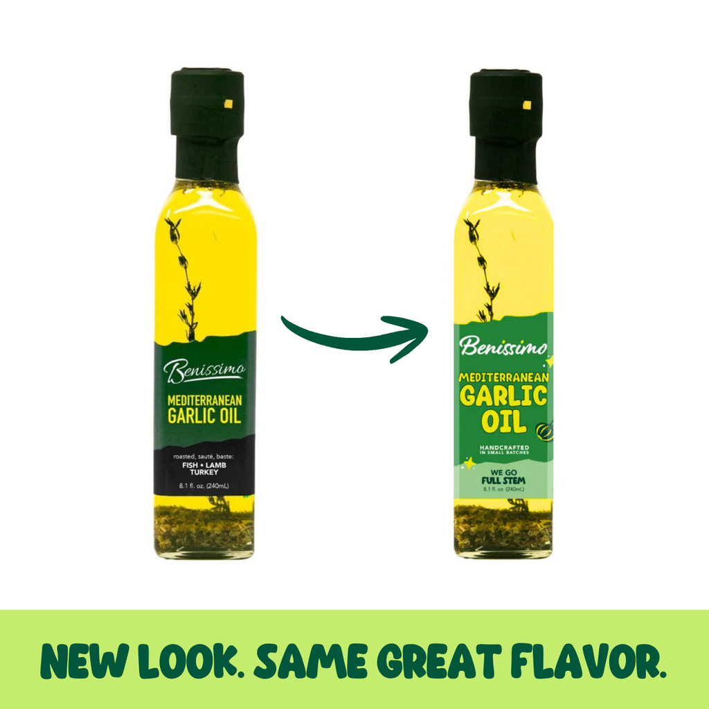 Benissimo Mediterranean Garlic Oil, Marasca (240mL)