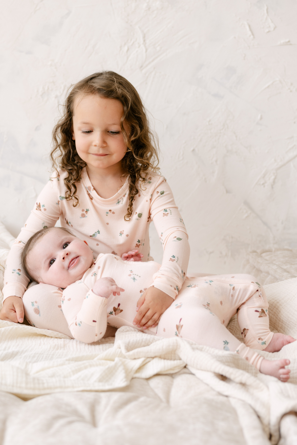 Toddler Modal Pajama Set in Birds
