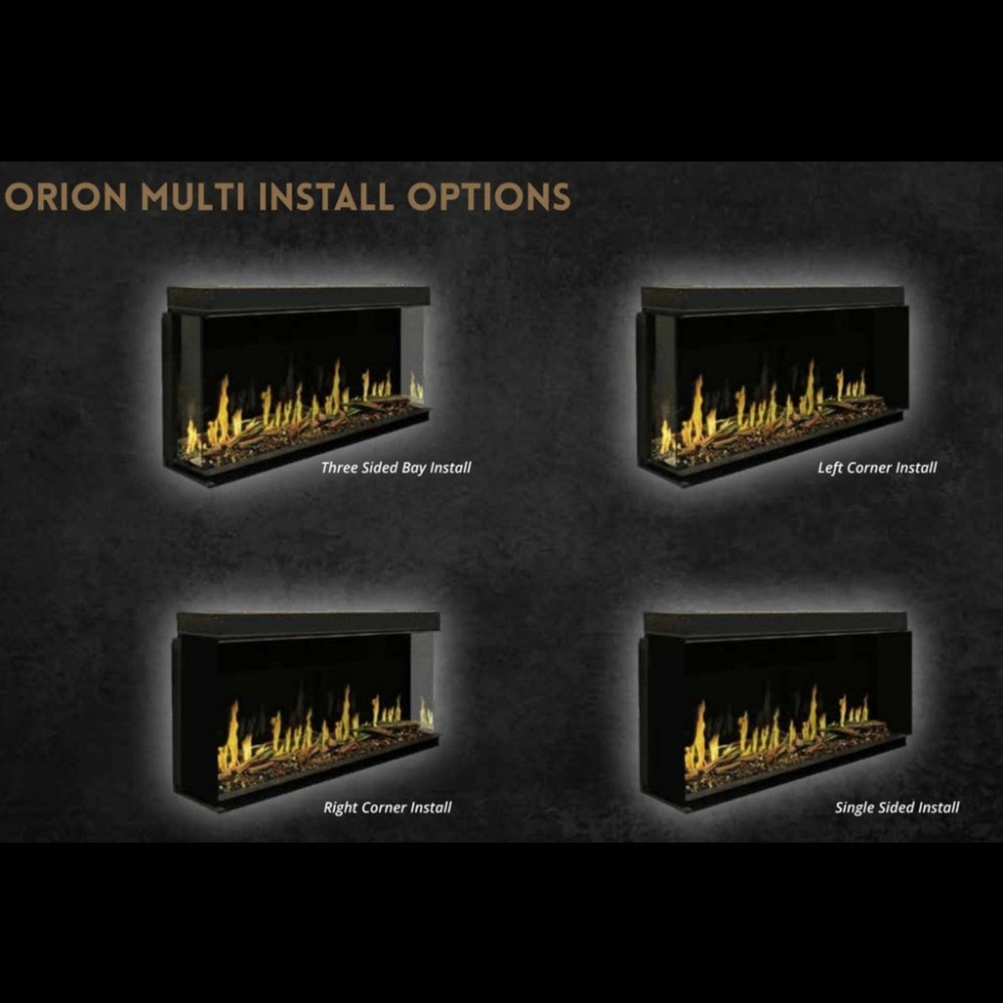 Modern Flames Orion Multi 76-Inch Heliovision Built-In Electric Fireplace [OR76-MULTI] (SAK93726)