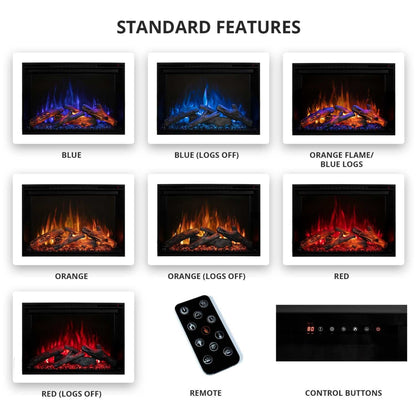 Modern Flames Redstone 30-Inch Built-In Traditional Electric Fireplace [RS-3021] (SAK84729)
