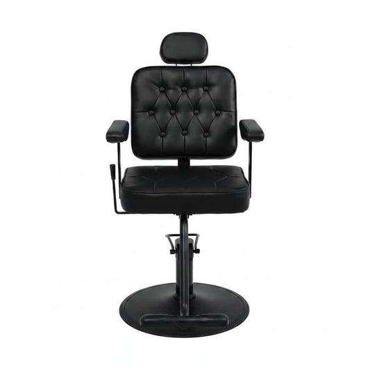 Modern Vintage Hydraulic PU Leather Reclining Barber Chair (SAK59102)