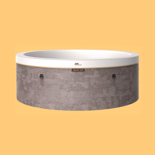 MSpa Cocoon Verto Series Six-Person Inflatable Round Hot Tub With Hydro Massage [F-CO066WE] (SAK50928)