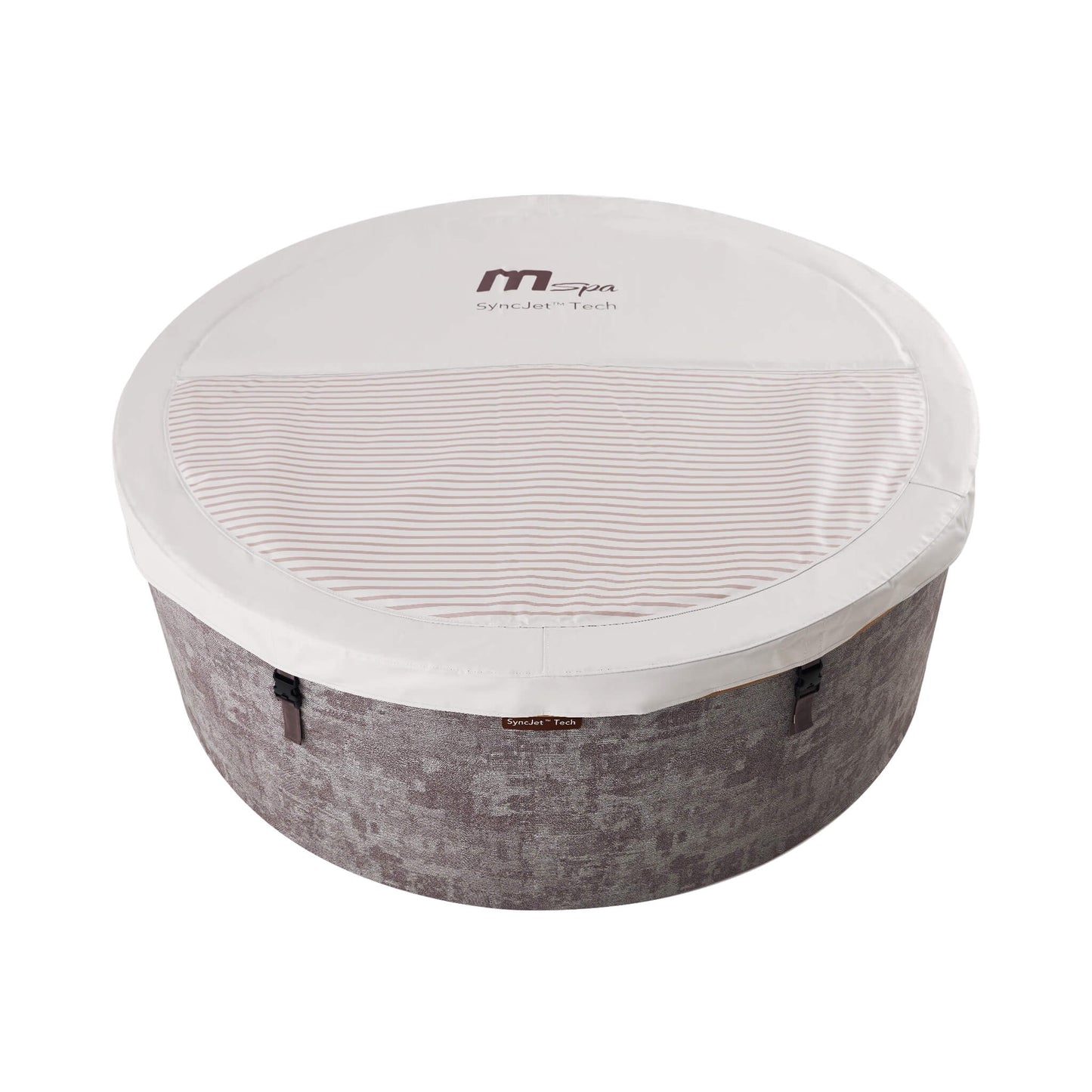 MSpa Cocoon Verto Series Six-Person Inflatable Round Hot Tub With Hydro Massage [F-CO066WE] (SAK50928)