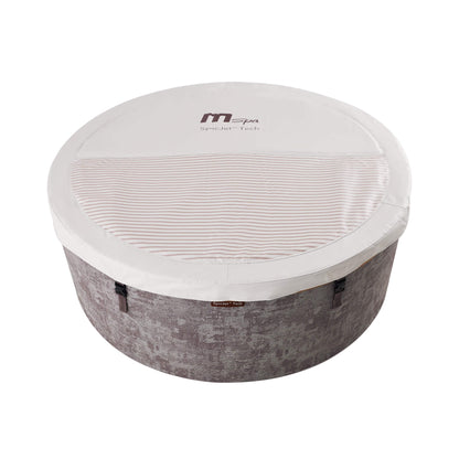 MSpa Cocoon Verto Series Six-Person Inflatable Round Hot Tub With Hydro Massage [F-CO066WE] (SAK50928)
