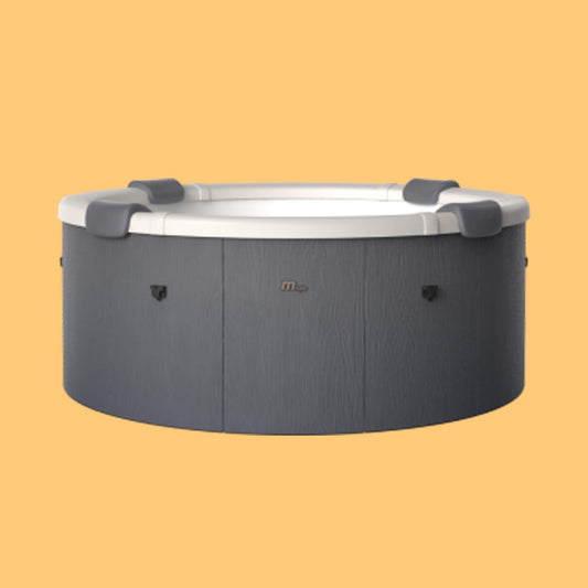 MSpa Denver Frame Series Six-Person Inflatable Round Hot Tub With Hydro Massage [F-DO066W] (SAK87043)