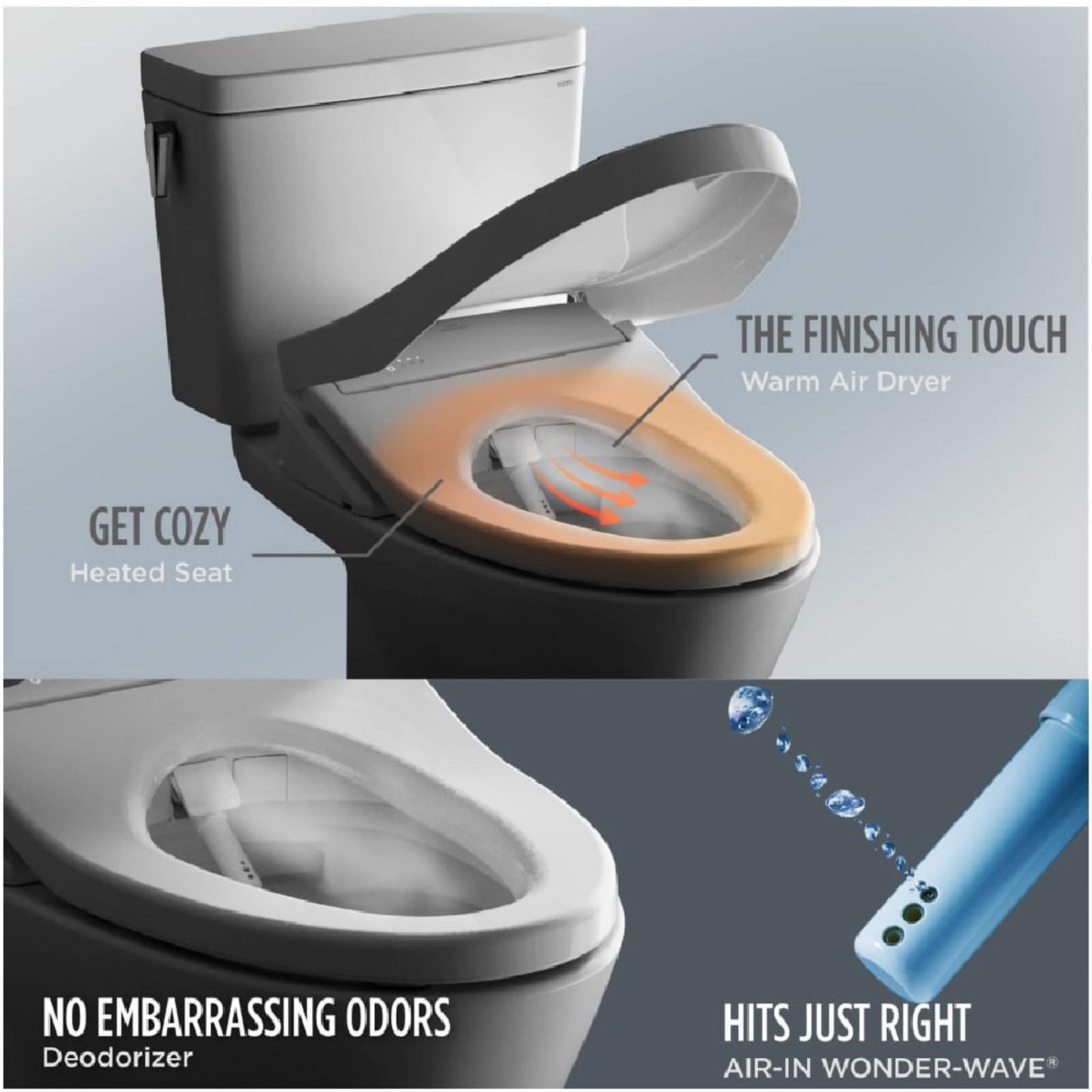 [MW4484726CEMFGN#01] TOTO Aquia IV Arc Dual Flush Universal Height Toilet With Washlet S7  Bidet Seat (SAK17483)