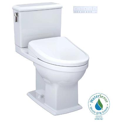 [MW4944724CEMFG#01] TOTO Connelly 0.9 GPF and 1.28 GPF Dual Flush Elongated Cefiontect Toilet With Washlet S7 Bidet Seat (SAK43705)