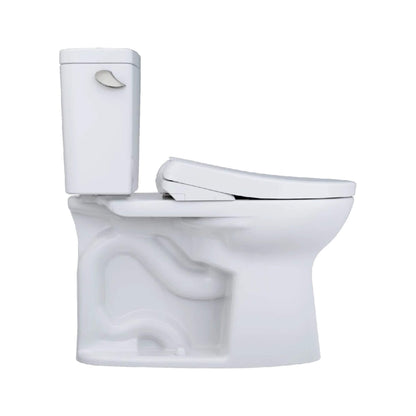 [MW7764736CEFGA.10#01] TOTO Drake Washlet S7A With 1.28 GPF Universal Height 10-Inch Rough-In Elongated Bidet Toilet (SAK35691)