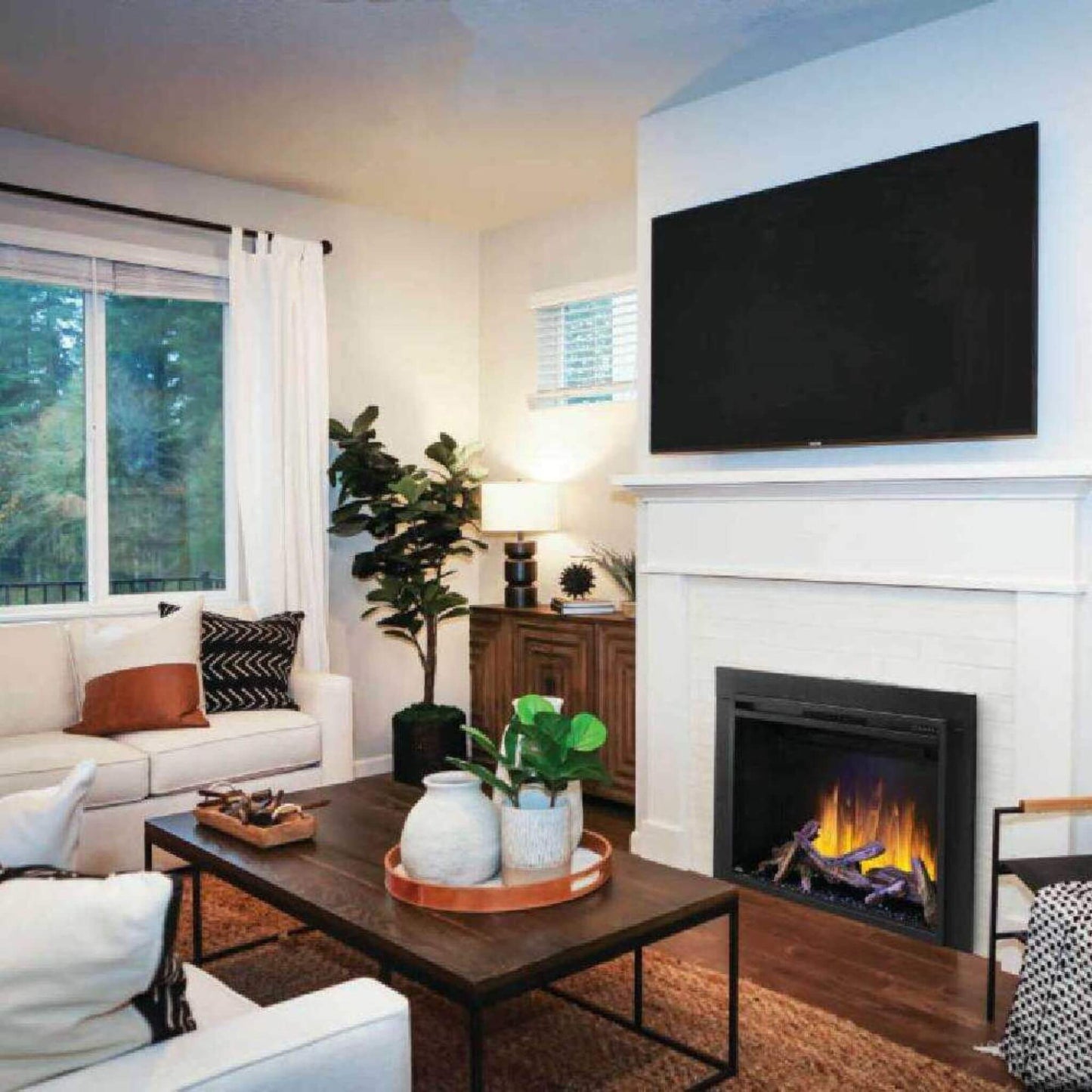 Napoleon Element Self-Trimming Built-In Electric Fireplace [NEFB36/42H-BS-1] (SAK58173)