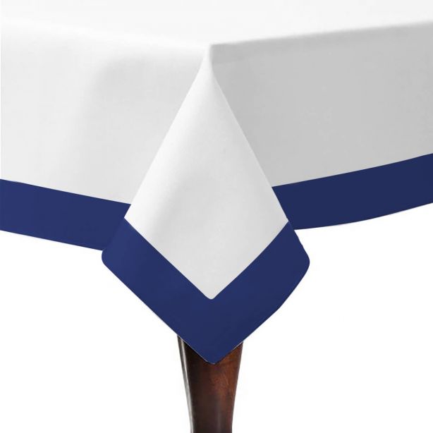 Border Frame Cotton Table Cloth