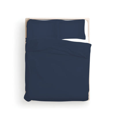 400TC Cotton Sateen Solid Duvet Cover Set