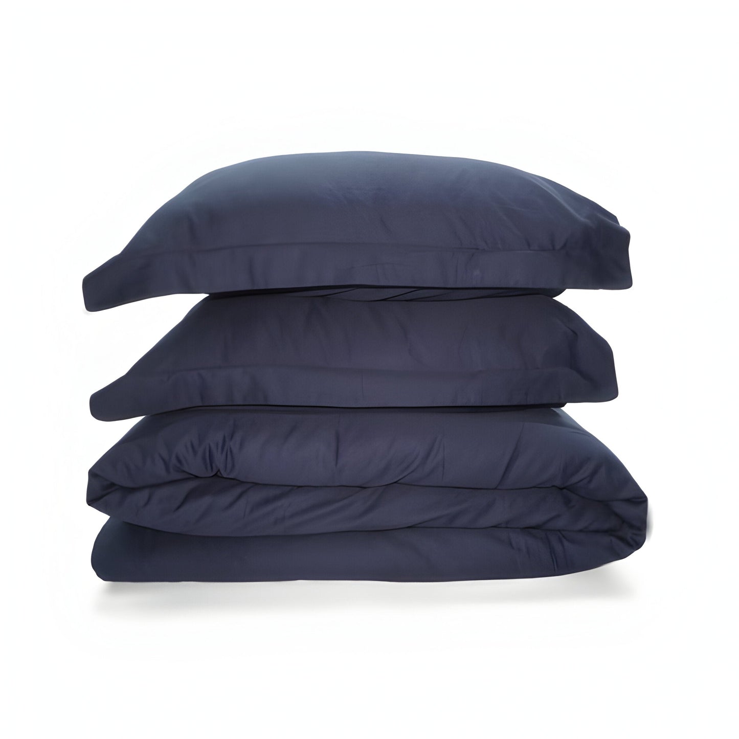 400TC Cotton Sateen Solid Duvet Cover Set