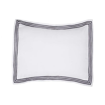 400TC Cotton Triple Embroidery Sateen Solid Round Duvet Cover Set