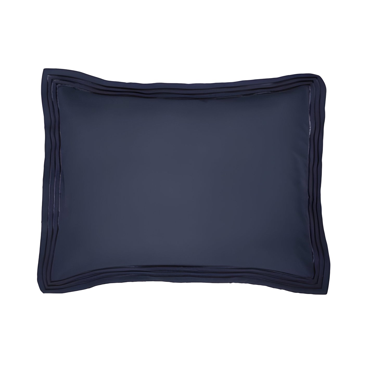 400TC Cotton Luxurious Triple Embroidery Sateen Solid Duvet Cover Set