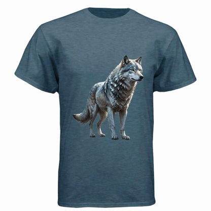Wolf Graphic Shirt - Fierce Style for Animal Lovers