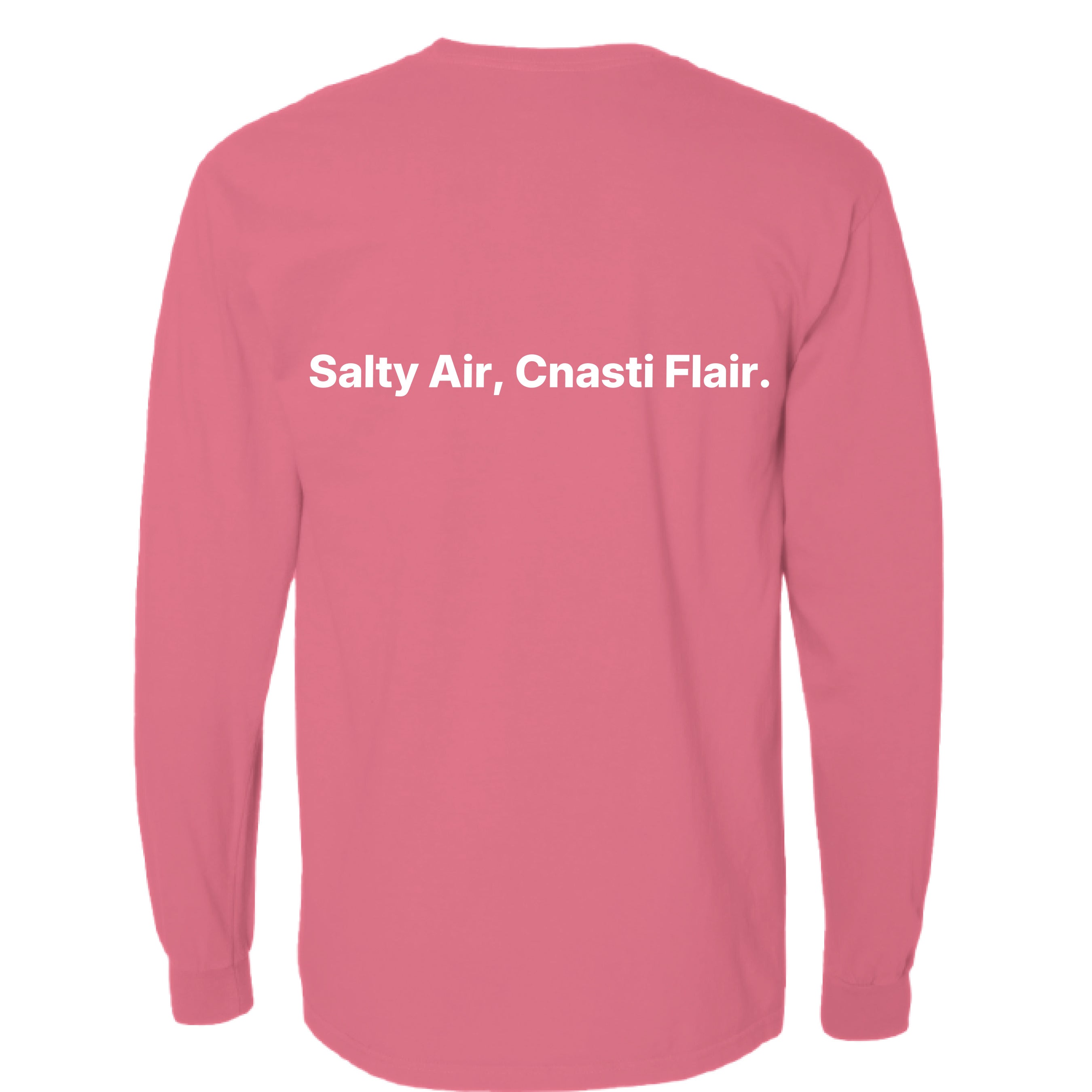 Cnasti Coastal Long-Sleeve Pocket Tee