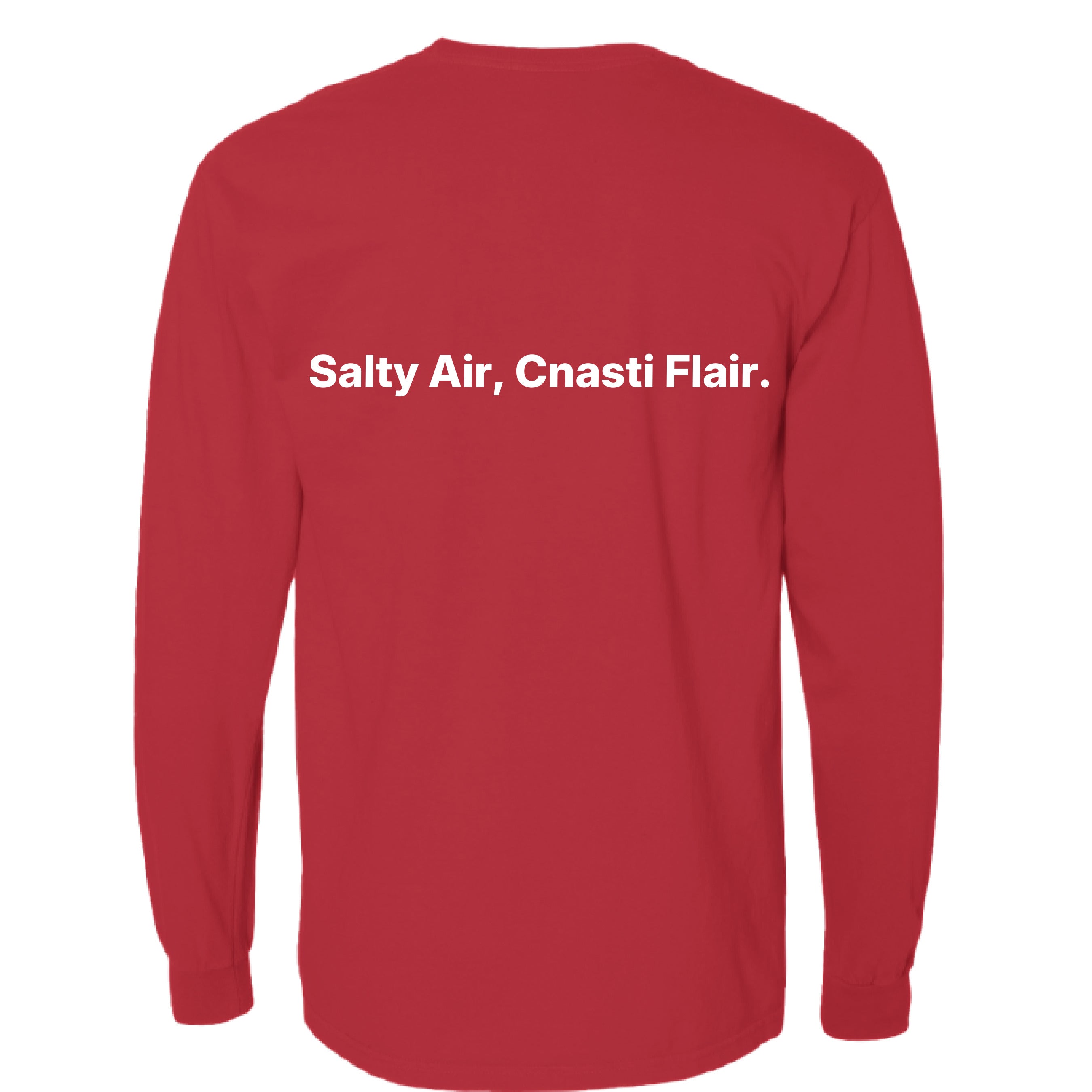 Cnasti Coastal Long-Sleeve Pocket Tee