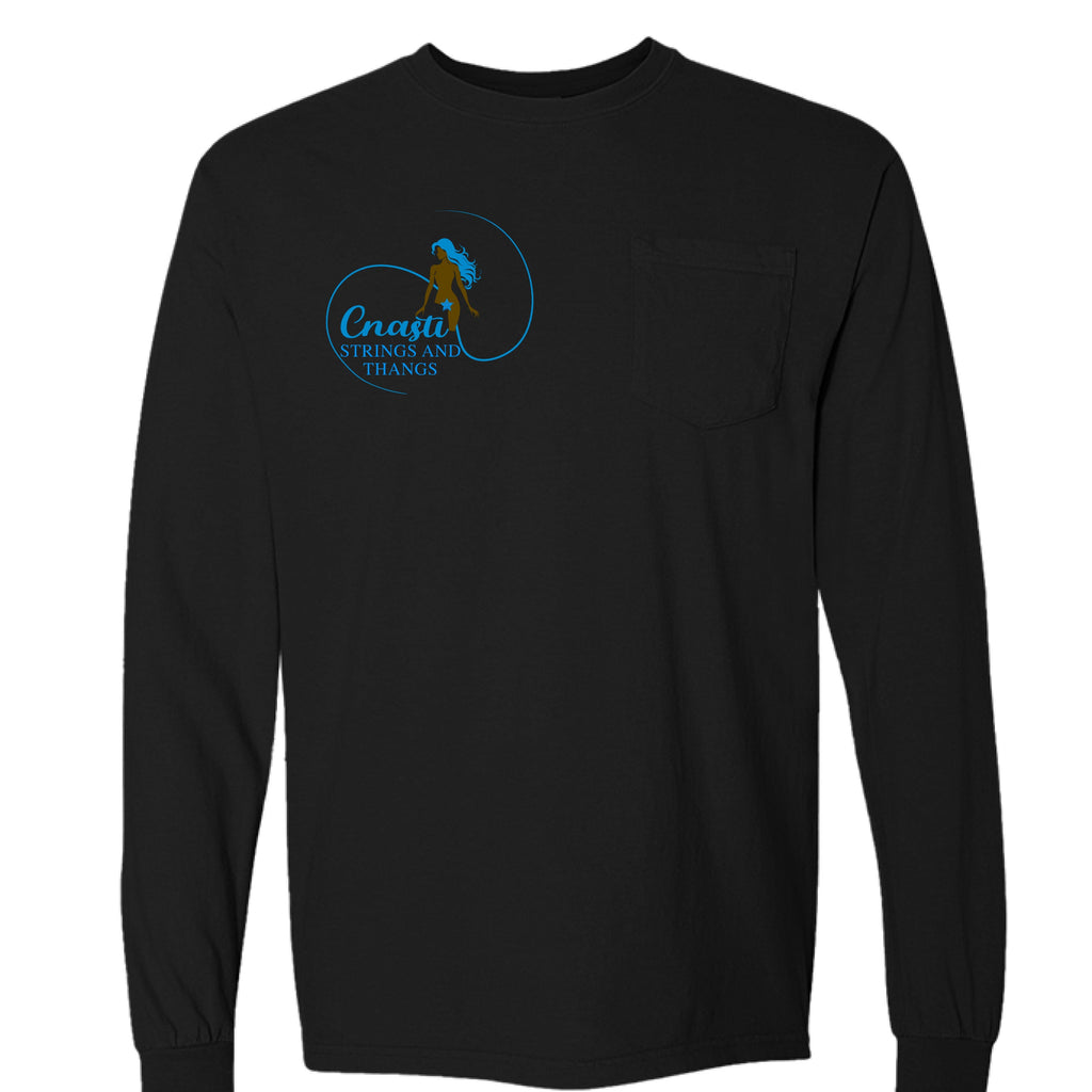 Cnasti Coastal Long-Sleeve Pocket Tee