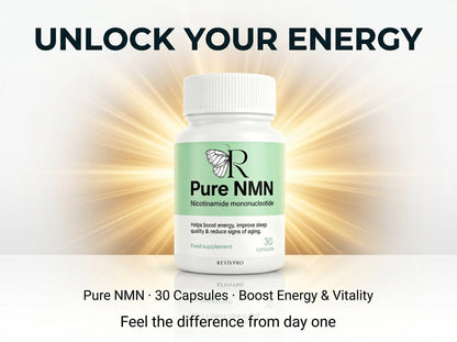 NMN Supplement Pure Capsules – Boost Energy & Fight Aging | RevivPro