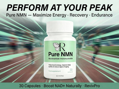 NMN Supplement Pure Capsules – Boost Energy & Fight Aging | RevivPro