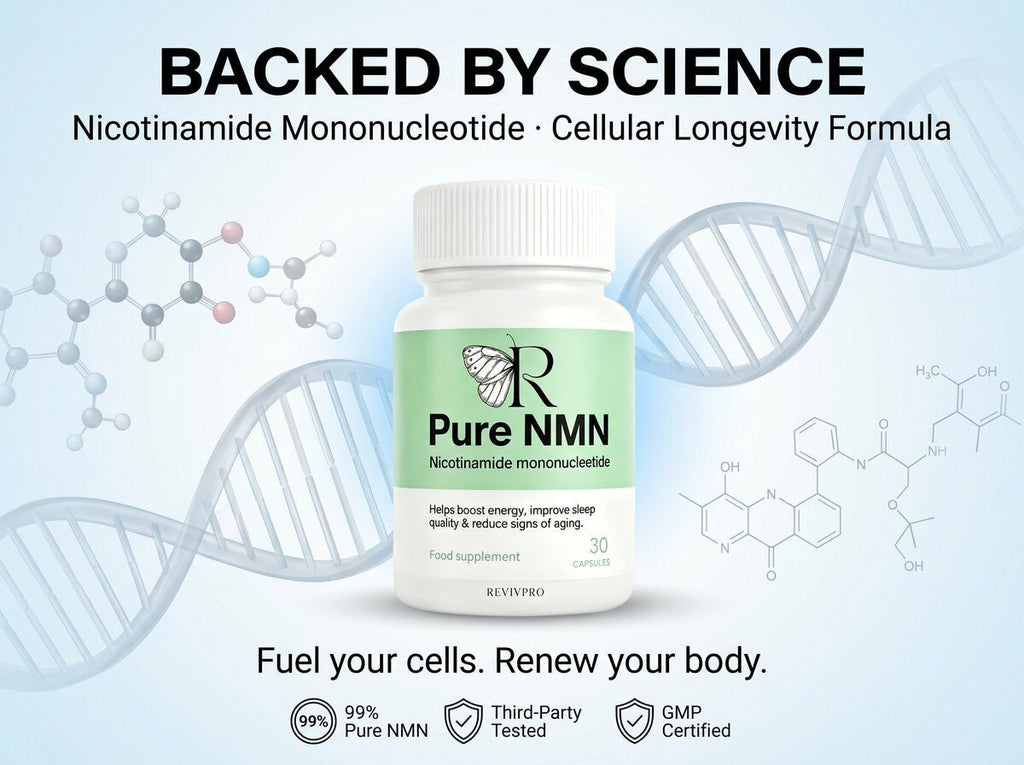 NMN Supplement Pure Capsules – Boost Energy & Fight Aging | RevivPro