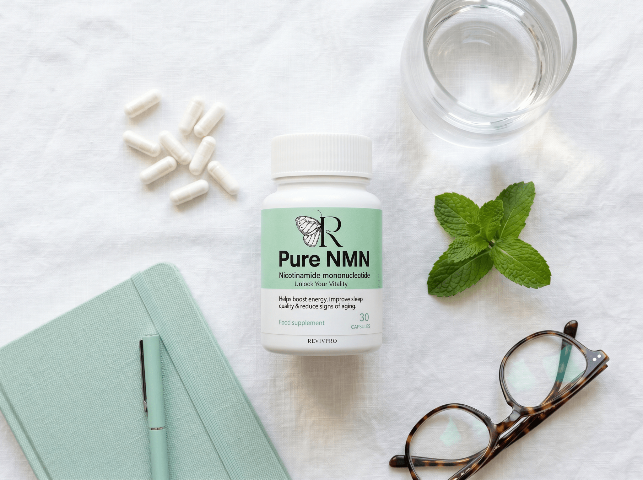 NMN Supplement Pure Capsules – Boost Energy & Fight Aging | RevivPro