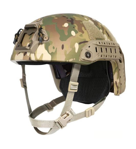 Ops-Core RF1 Helmet: Protects Against AK-47 Rounds with MBS Shroud & PowerPath ARC Rails