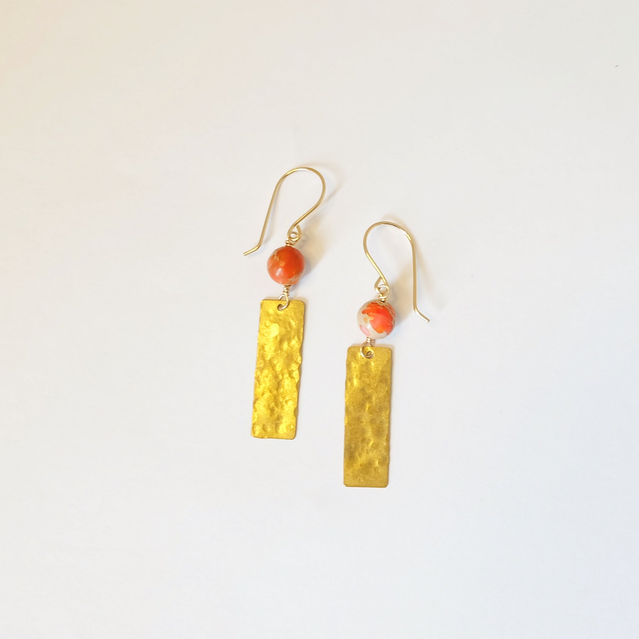 Brass Dangle Earrings