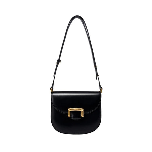 Original Women Bag  New Trendy High-end Wedding Bag Shoulder Bag Commuting Handbag Retro Style Saddle Bag