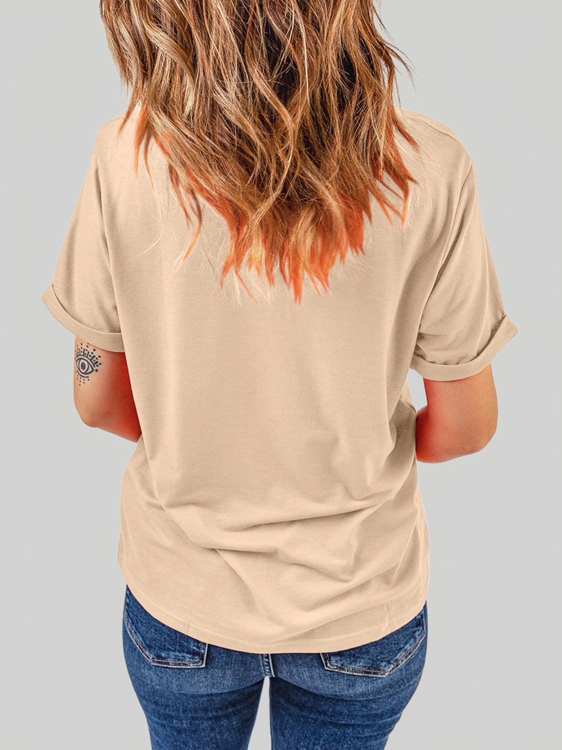 Women MAMA GIRL Round Neck Short Sleeve T-Shirt