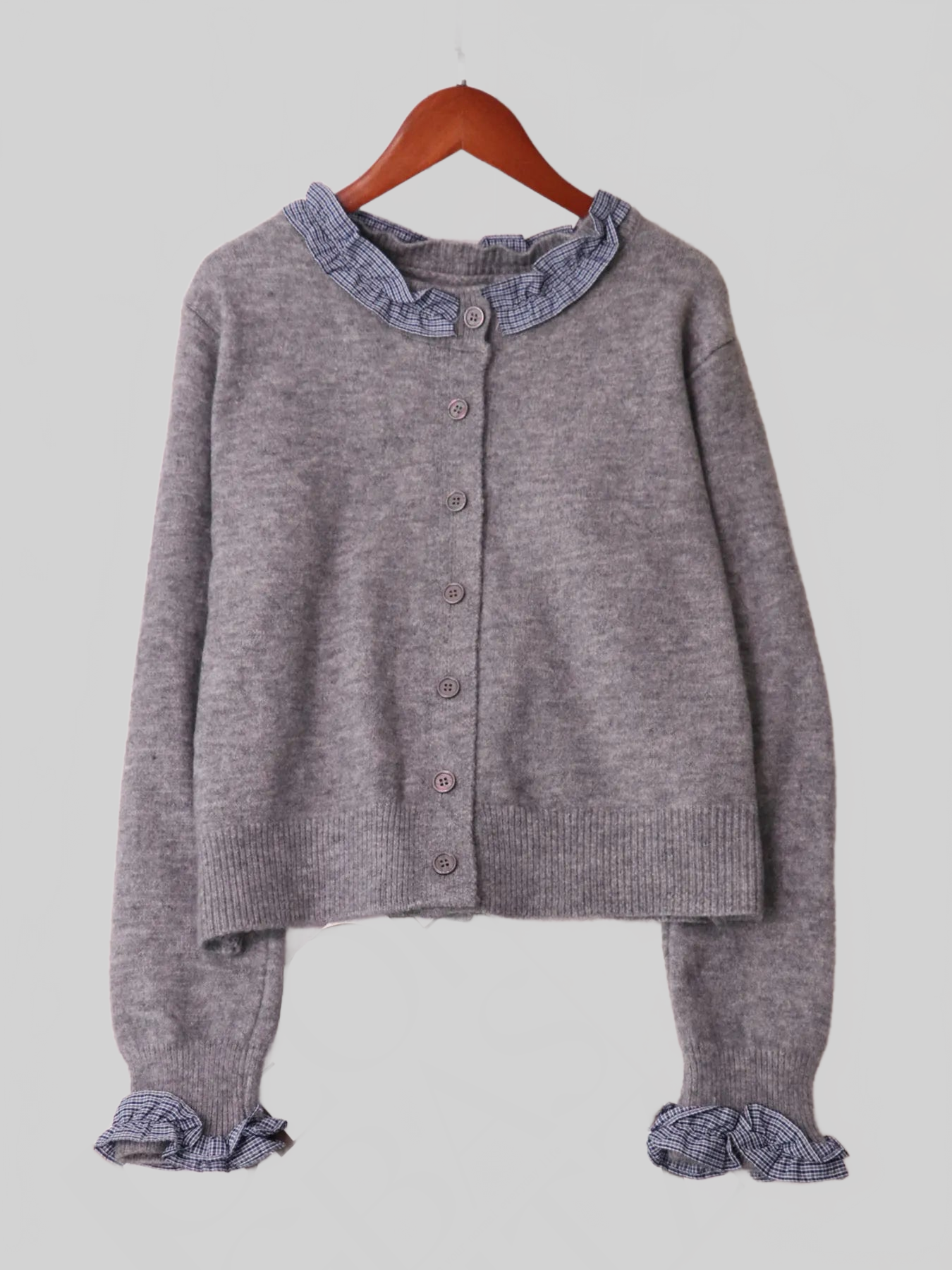 Button Up Long Sleeve Cardigan