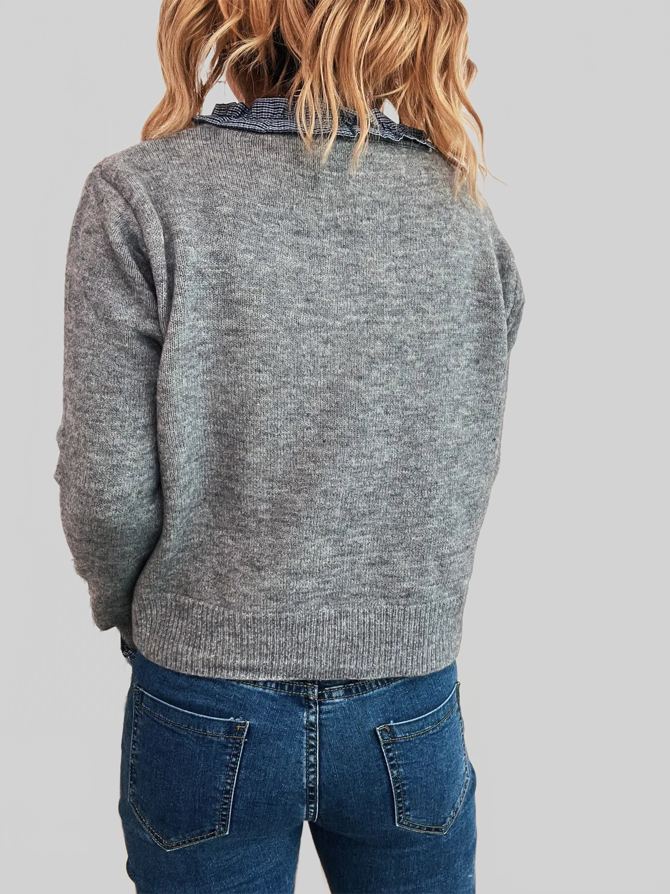 Button Up Long Sleeve Cardigan