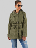Ivy Lane Full Size Hooded Jacket with Detachable Liner (Three-Way Wear)