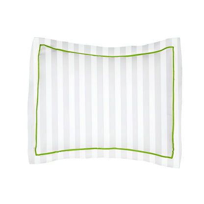 400TC Cotton Single Edge Embroidery Sateen Stripe Duvet Cover Set